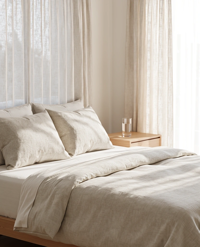 Ambiance de chambre apaisante pour un sommeil réparateur